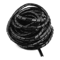 ORDENADOR DE CABLES ESPIRAL 12/15/0,85MM 12MT/NEGRO