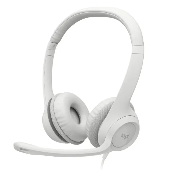 AUDIFONO CON MIC. USB H390 BLANCO LOGITECH