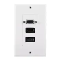 FACEPLATE TRIPLE VGA/HDMI/USB 2.0/BLANCO