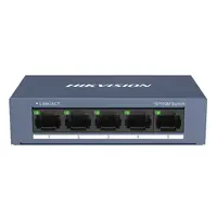 SWITCH 10/100 5P DS-3E0105-O/METÁLICO HIKVISION