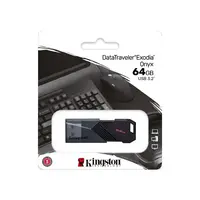 PENDRIVE 64GB USB 3.2 DATA TRAVELER EXODIA ONYX NEGRO KINGSTON