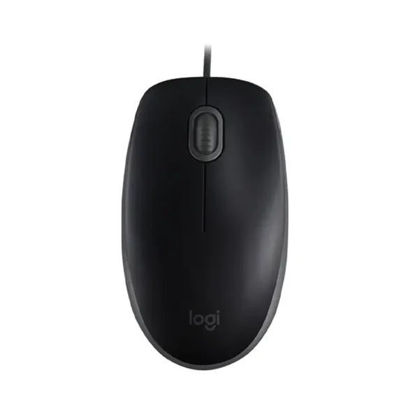 Logitech - Mouse - Wired - Black - M110 Silent