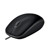 Logitech - Mouse - Wired - Black - M110 Silent