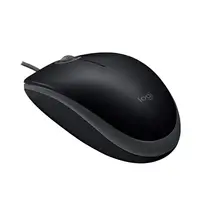 Logitech - Mouse - Wired - Black - M110 Silent