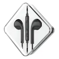 AUDIFONO ALAMBRICO PLUG 3.5 IN-EAR C/MICROFONO M55  NEGRO