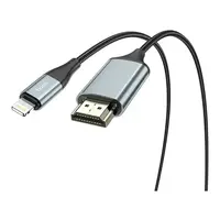 CABLE AUDIO-VIDEO LIGHTNING A HDMI FHD 2MT UA15  HOCO
