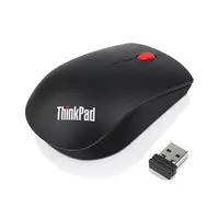 Lenovo ThinkPad Essential Wireless Mouse - Ratón - óptico - 3 botones - inalámbrico - 2.4 GHz - receptor inalámbrico USB - Campus