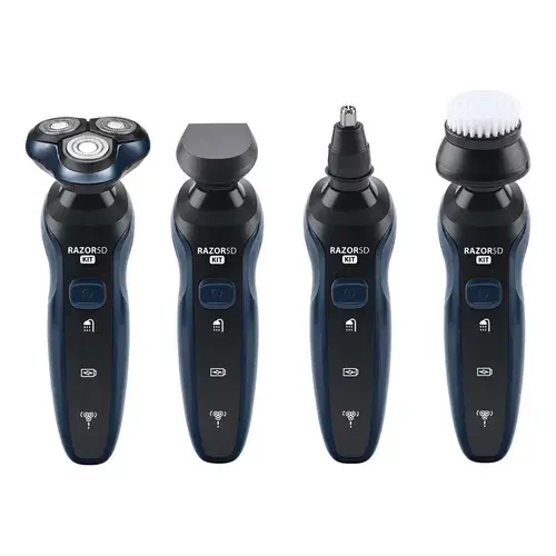 AFEITADORA FACIAL KIT 4 EN 1 RAZOR 5D BLAUPUNKT