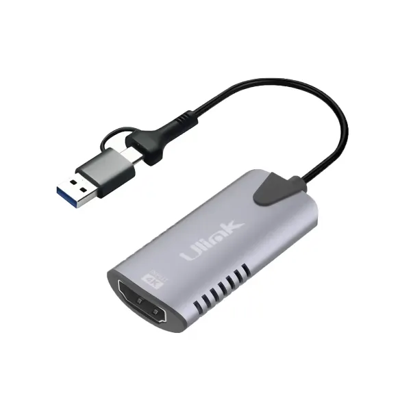CAPTURADORA DE VIDEO HDMI 4K A USB-C/USB3.0 UL-ADV2 ULINK