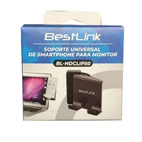 SOPORTE SMARTPHONE P/MONITOR O NTBK NEGRO BL-HDCLIP50 / 300427 BESTLINK
