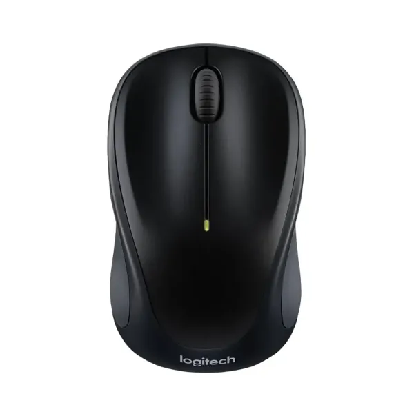 Logitech M317 - Ratón - óptico - inalámbrico - 2.4 GHz - receptor inalámbrico USB - negro