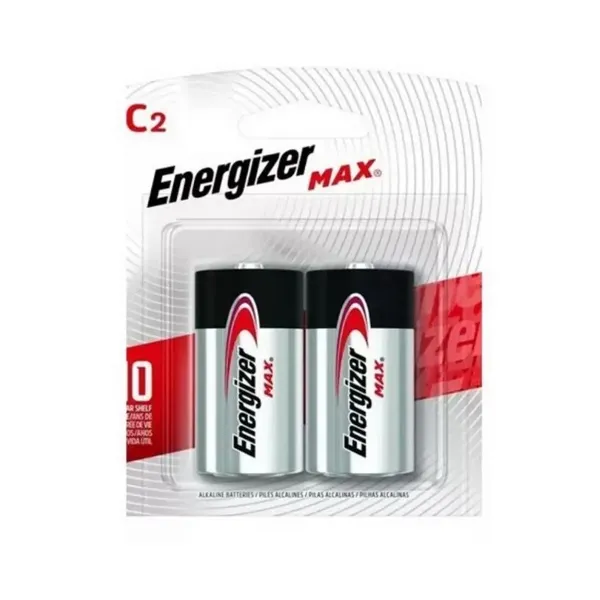 PILA ALCALINA TIPO C PACK 2 UN ENERGIZER
