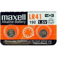 PILA ALCALINA LR41 PACK 2UN. MAXELL