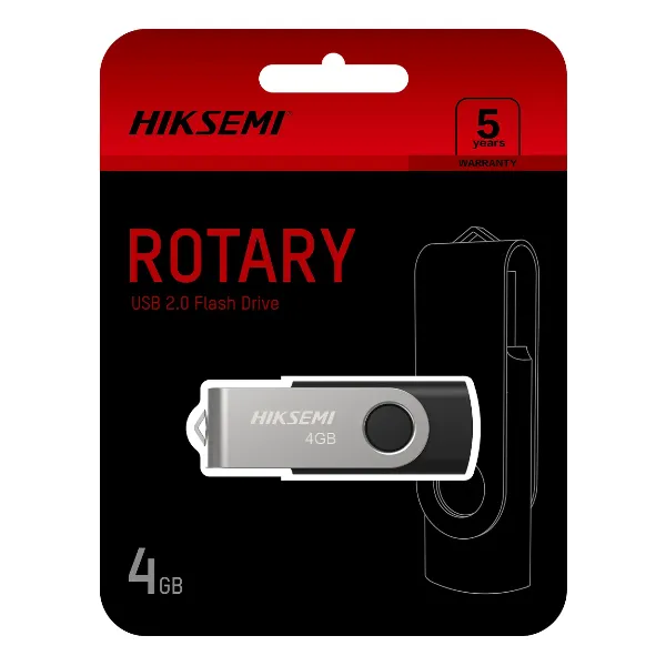 PENDRIVE USB 2.0 ROTARY 4GB HIKSEMI