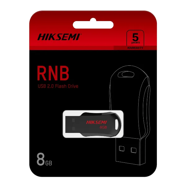 PENDRIVE USB 2.0 RNB 8GB HIKSEMI