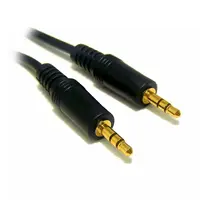 CABLE AUDIO PLUG - PLUG 3.5MM 5,0M(16FT)
