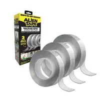 CINTA ADHESIVA DOBLE CONTACTO PACK 3UN/30MMX9,15M ALIEN TAPE