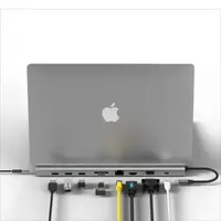 ADAPTADOR MULTIPUERTO 10 EN 1 UL-ADC101 USBC- HD/VGA/USB/LAN/SD/C ULINK