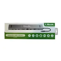 ADAPTADOR MULTIPUERTO 10 EN 1 UL-ADC101 USBC- HD/VGA/USB/LAN/SD/C ULINK