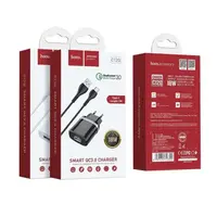 ADAPTADOR CORRIENTE USB QC3.0 18W SIN CABLE C12Q HOCO