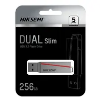 PENDRIVE 256GB USB C USB 3.2 DUAL SLIM HIKSEMI