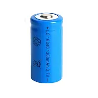 BATERIA 16340 X2  3,7V 1600MAH