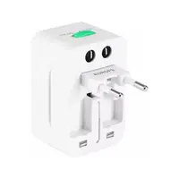 ADAPTADOR CORRIENTE UNIVERSAL/TRAVEL 125V-6A/250V-13A  931L