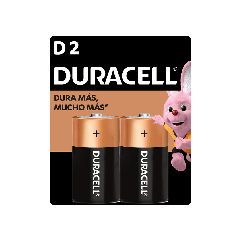 PILA ALCALINA PACK 2UN. D  1,5V DURACELL