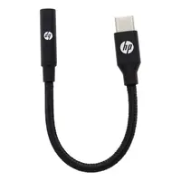 ADAPTADOR AUDIO JACK HEMBRA A USB C DHC-TC131 NEGRO HP