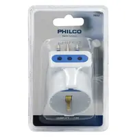 ENCHUFE SCHUKO MULTIPLE BLANCO 78552 PHILCO