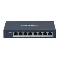 SWITCH 10/100/1000 8P/ 4P POE + 4P GIGA DS-3E0508P-O(O-STD)METAL HIKVISION