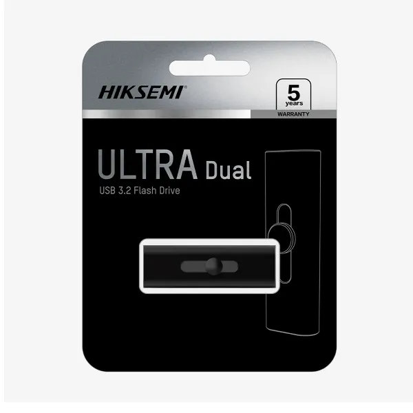 D. DURO EXTERNO SSD DUAL 128GB USB C/USB 3.0 S306C HIKSEMI