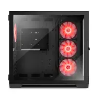 GABINETE GAMER HUMMER ASTRA BLACK VIDRIO TEMPLADO/4 FAN ARGB/S FUE NOX