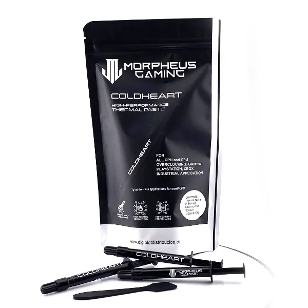 PASTA TÉRMICA COLDHEART 10G/< 12W/MK RETAIL/PALETA/JERINGA