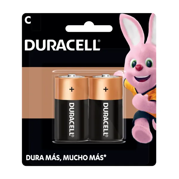PILA ALCALINA PACK 2UN. TIPO C 1.5V DURACELL