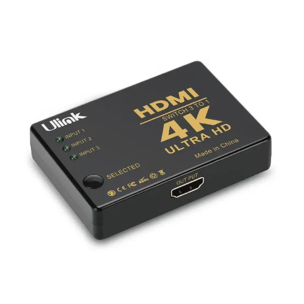 VIDEO SWITCH HDMI 1 X 3 UL-VS4K3 ULINK