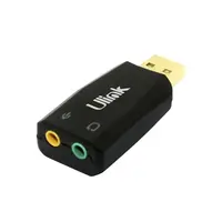 TARJETA SONIDO USB 2.0 A AUDIO 3.5MM  UL-ADSND ULINK