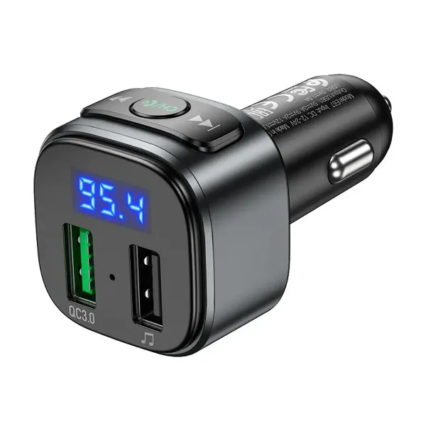 TRANSMISOR BLUETOOTH AUTO BT V5.0/2USB/FM E67 HOCO