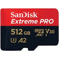 MEMORIA MICRO SD 512GB EXTREME PRO MSDXC UHS-I SANDISK