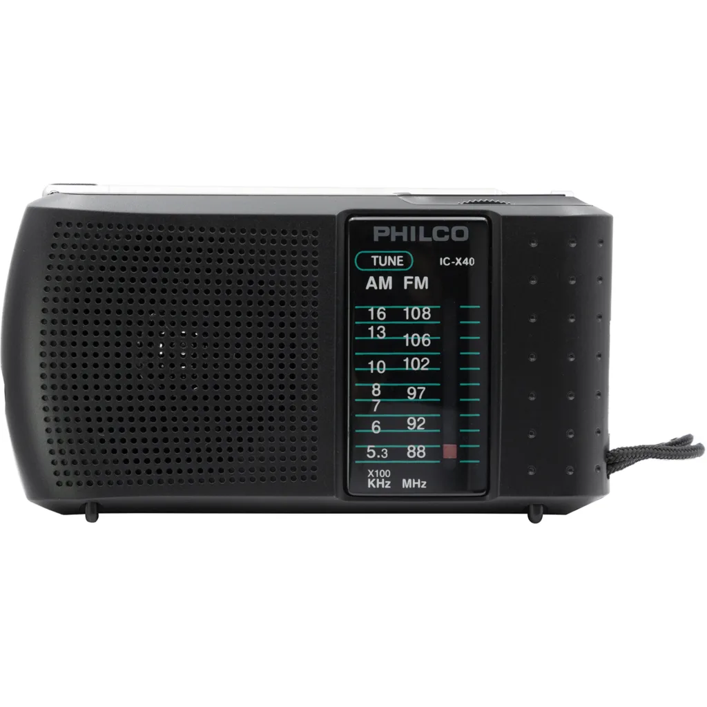 RADIO PORTATIL C/AUDIFONO ICX-40 PHILCO