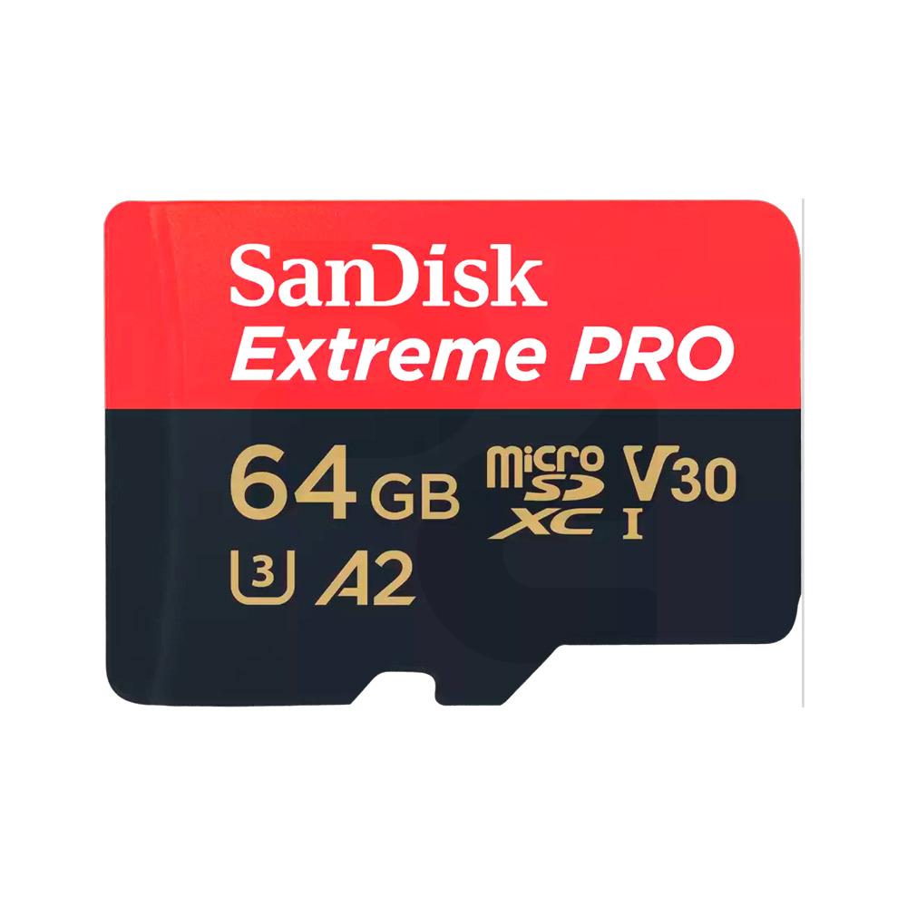MEMORIA MICRO SD + ADAPT. 64GB EXTREME PRO SDXC UHS-I