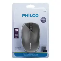 MOUSE INALAMBRICO SPK7305B NEGRO PHILCO
