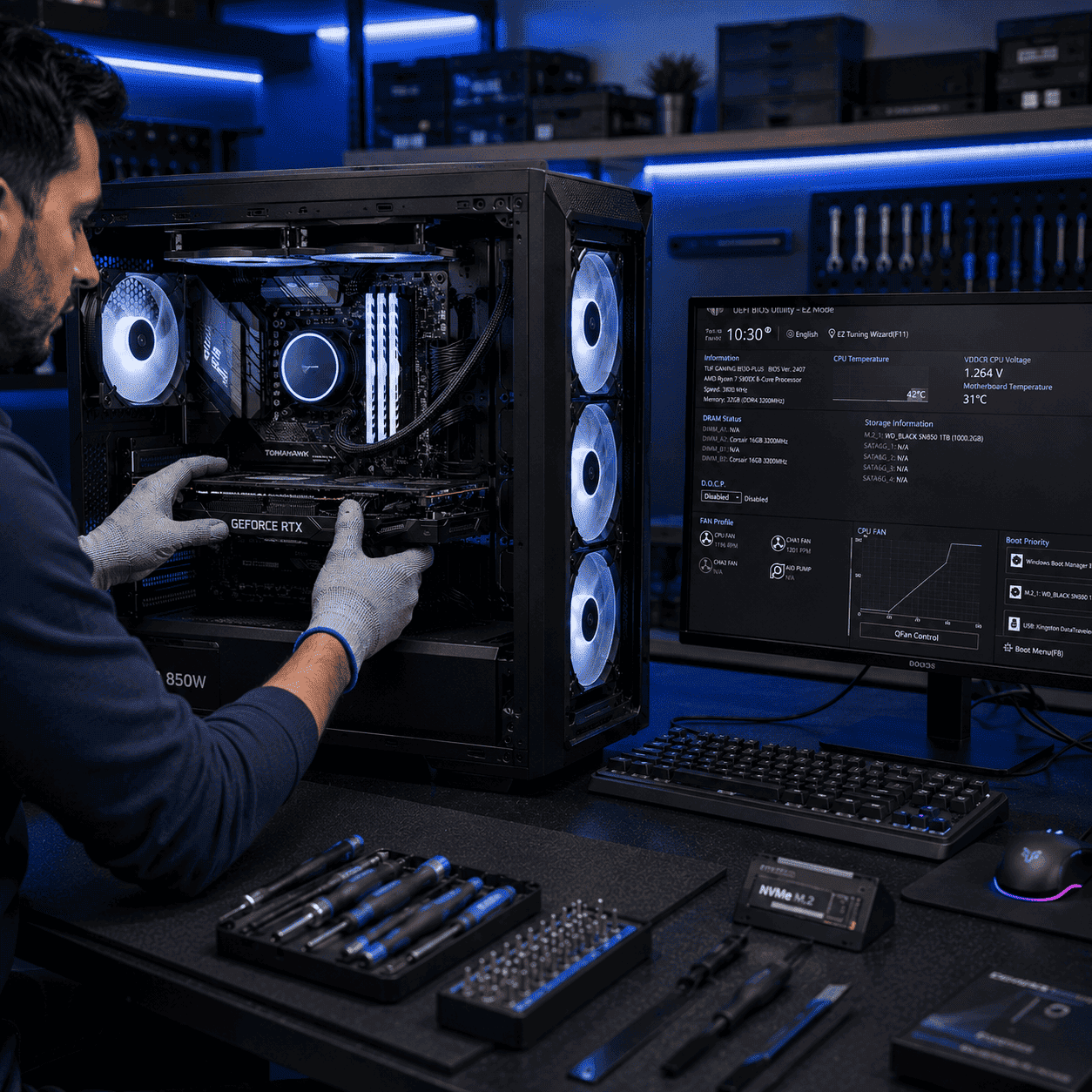 ARMADO Y CONFIGURACIÓN