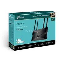 TP-Link - Router - Archer AX53 - Wi-Fi 6 Gigabit de doble banda - 2402 Mbps en 5 GHz y 574 Mbps en la banda de 2,4 GHz garantizan una transmisión más fluida - tecnología OFDMA aumenta la capacidad 4 veces para permitir la transmisión simultánea a má