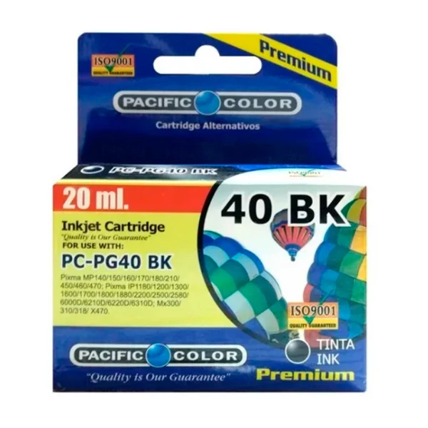 CARTRIDGE (A) PG-40 NEGRO PC (CANON)