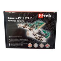 TARJETA PCI EXPRESS PARALELA + 2 SERIAL UT-2PCIESP