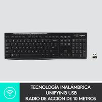 TECLADO INALAMBRICO K270 / 920-004426