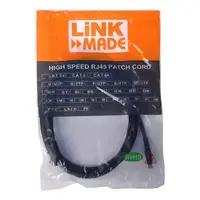 CABLE PATCH CORD CAT.6 15,0M(50FT) PTO/PTO NEGRO 
