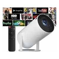 MINI PROYECTOR PORTATIL 120" HD WIFI DUAL ANDROID9 BLANCO