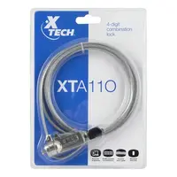 CANDADO DE SEGURIDAD NOTEBOOK CON CLAVE 1,8 MT XTA-110